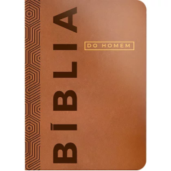Bíblia Devocional Do Homem | NVI | Letra Grande | Capa Luxo Marrom